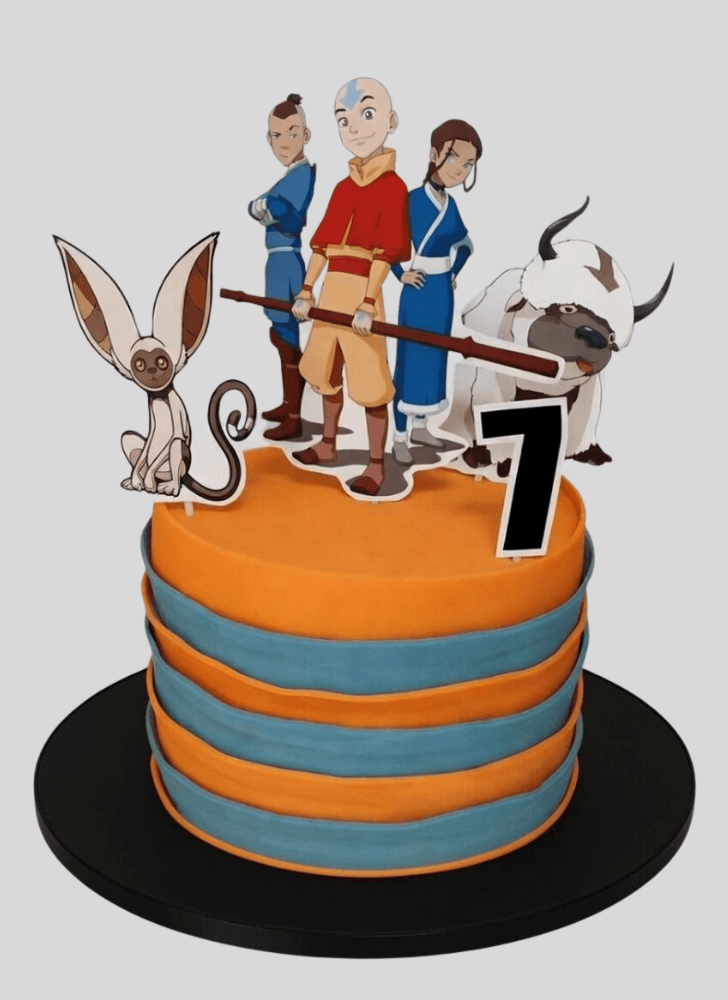 Adorable Avatar the Last Airbender Cake