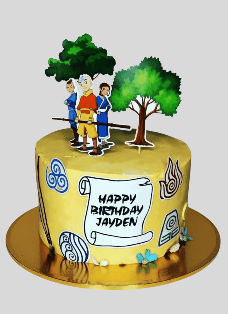 Angelic Avatar the Last Airbender Cake