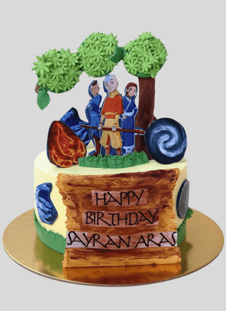 Bewitching Avatar the Last Airbender Cake