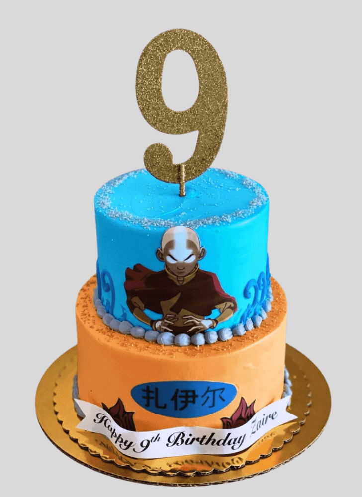 Captivating Avatar the Last Airbender Cake
