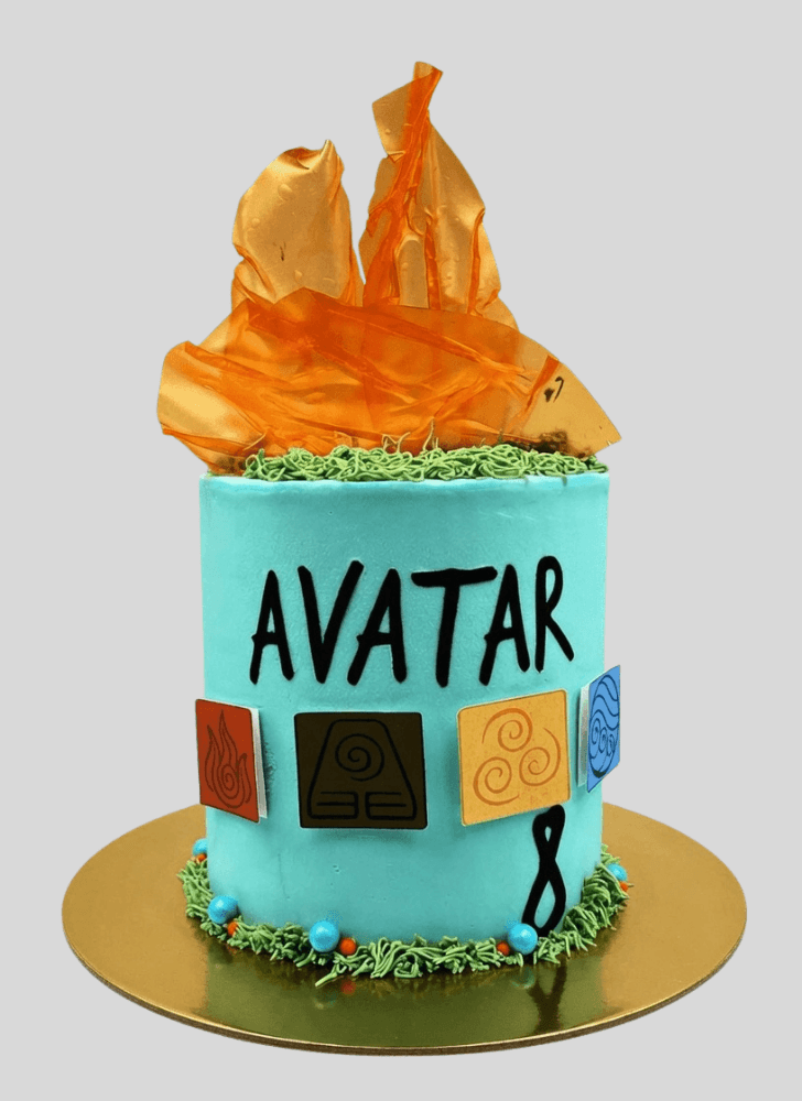 Charming Avatar the Last Airbender Cake