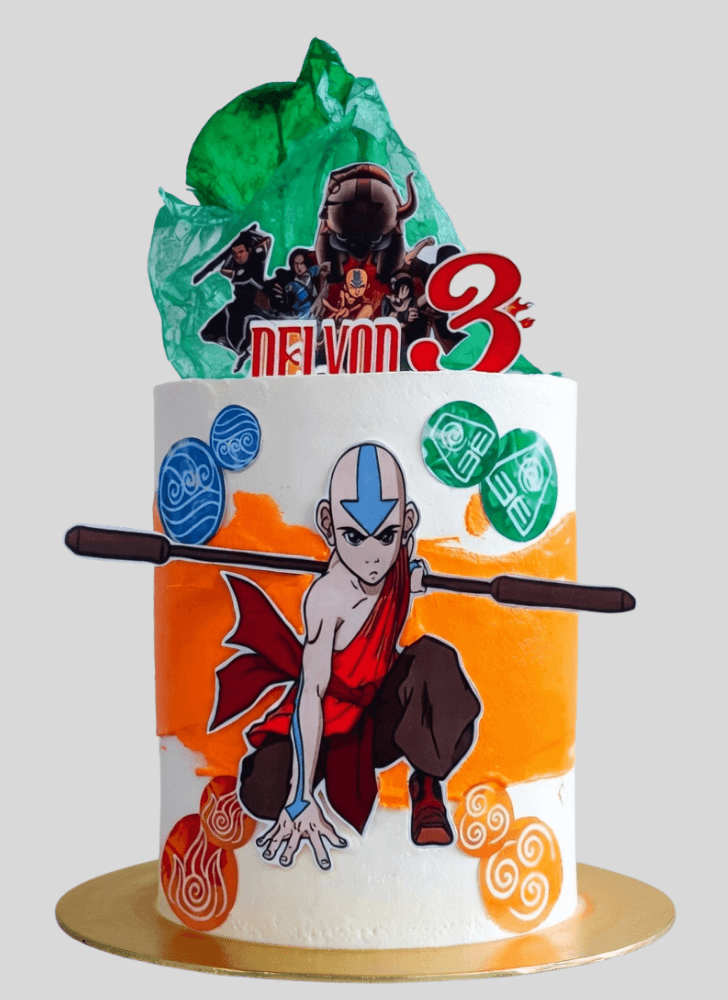 Classy Avatar the Last Airbender Cake