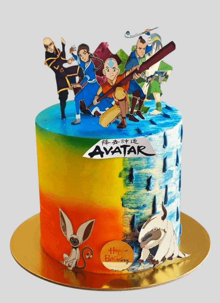 Exquisite Avatar the Last Airbender Cake