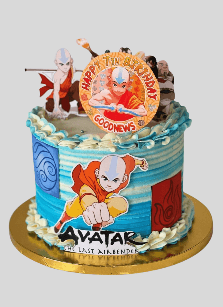 Fascinating Avatar the Last Airbender Cake
