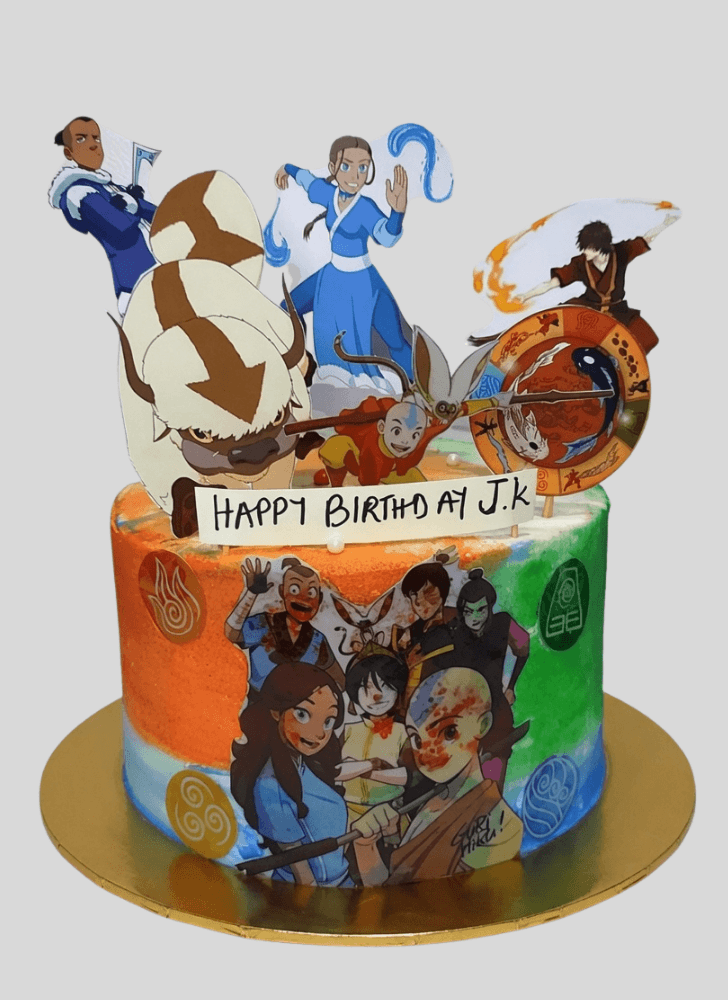 Gorgeous Avatar the Last Airbender Cake