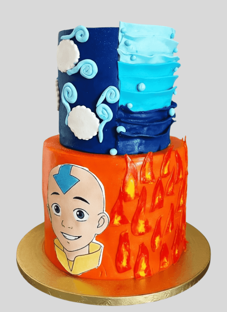 Graceful Avatar the Last Airbender Cake