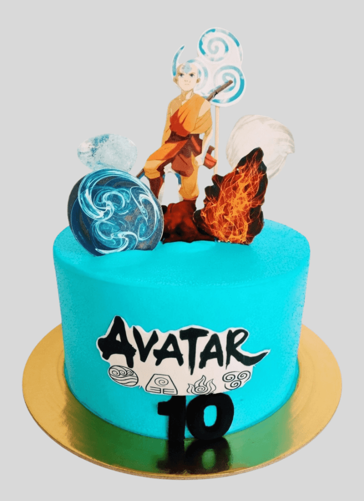 Marvelous Avatar the Last Airbender Cake