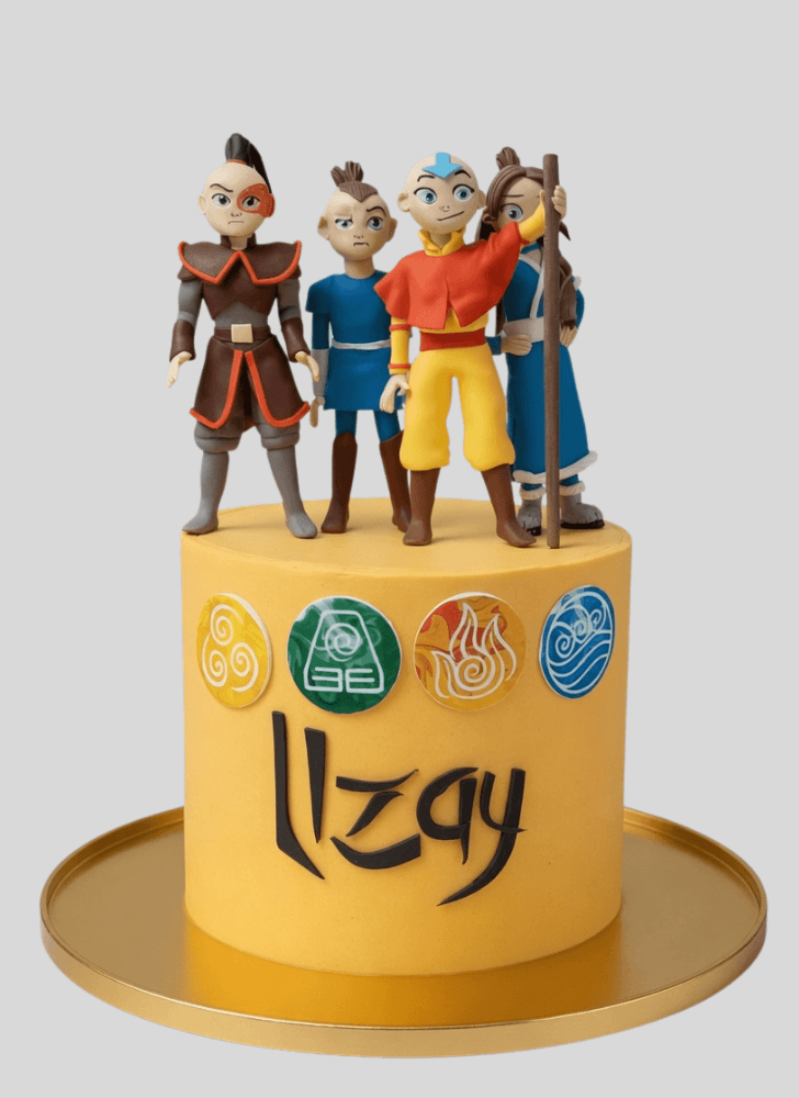 Mesmeric Avatar the Last Airbender Cake