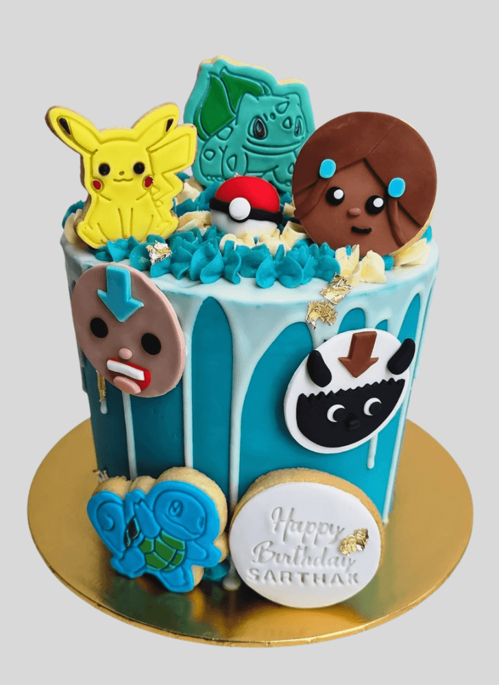 Pretty Avatar the Last Airbender Cake