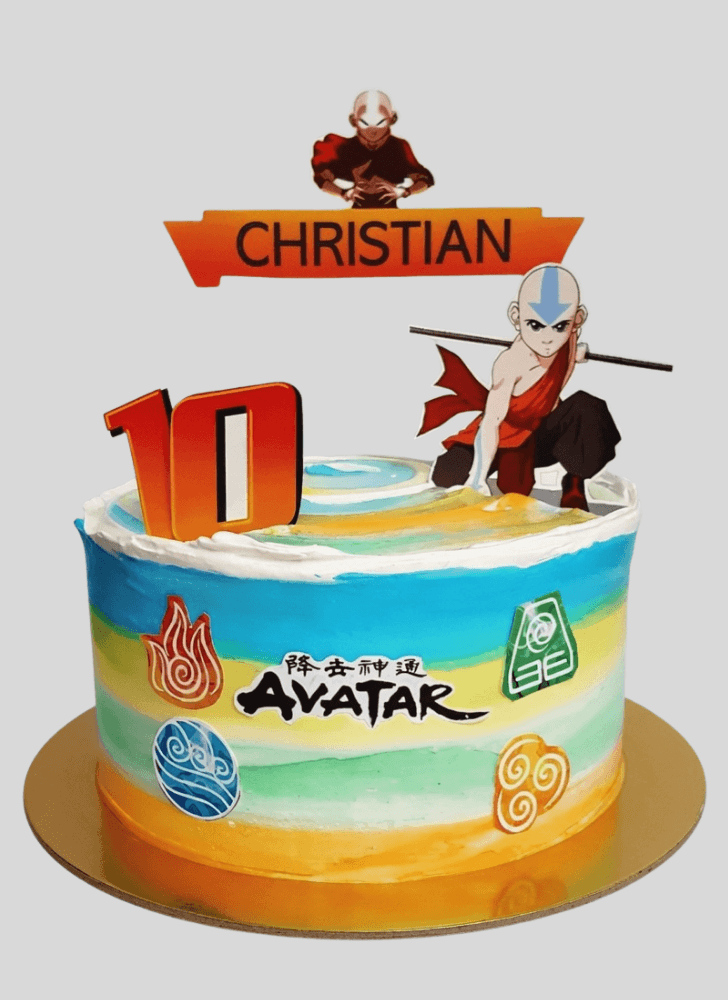 Splendid Avatar the Last Airbender Cake