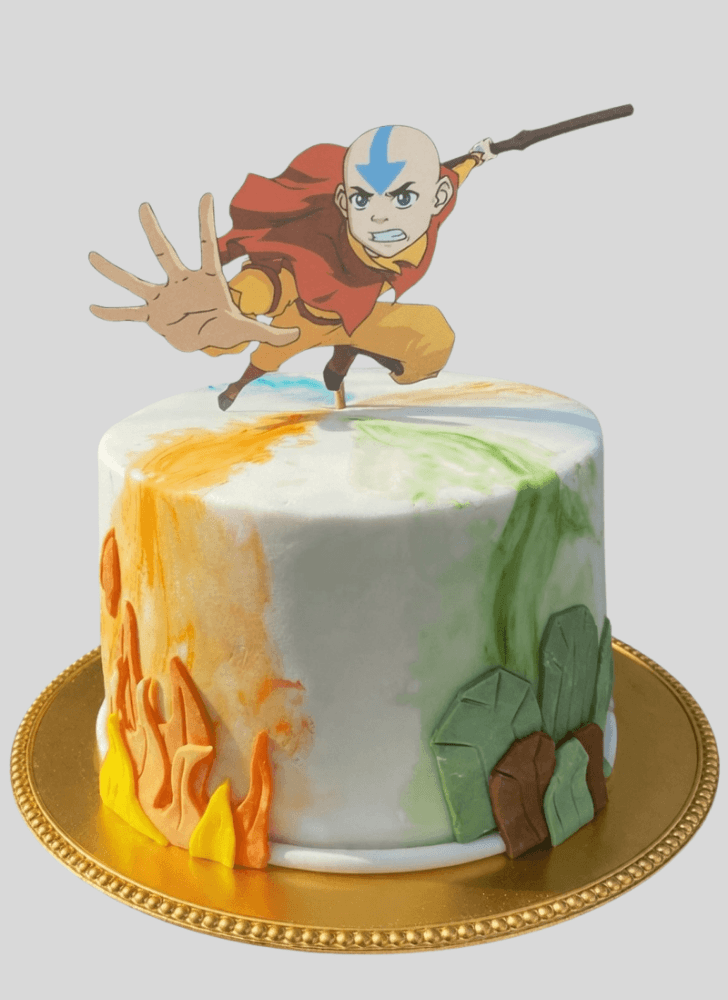 Stunning Avatar the Last Airbender Cake