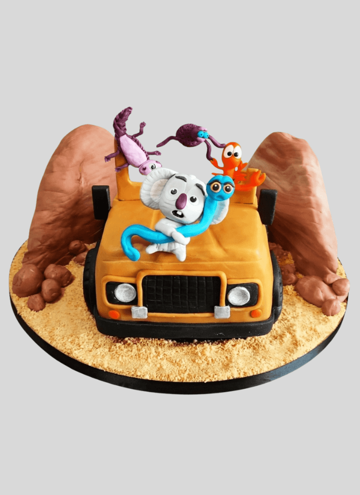 Dazzling Back to the Outback Cake