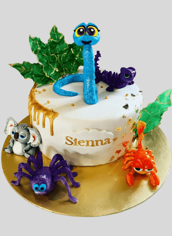Delicate Back to the Outback Cake