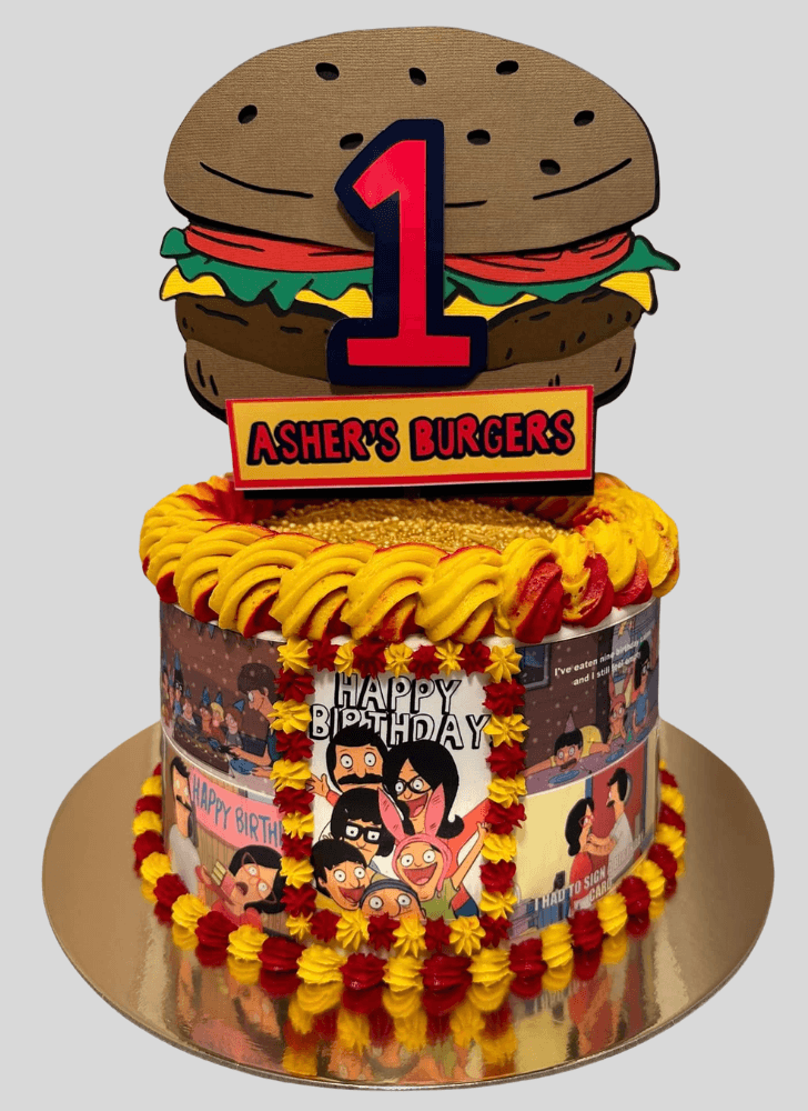 Alluring Bob's Burgers Cake