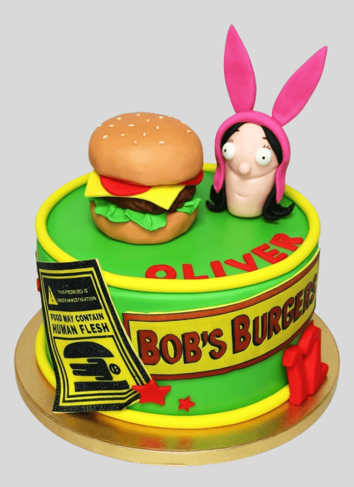 Beauteous Bob's Burgers Cake