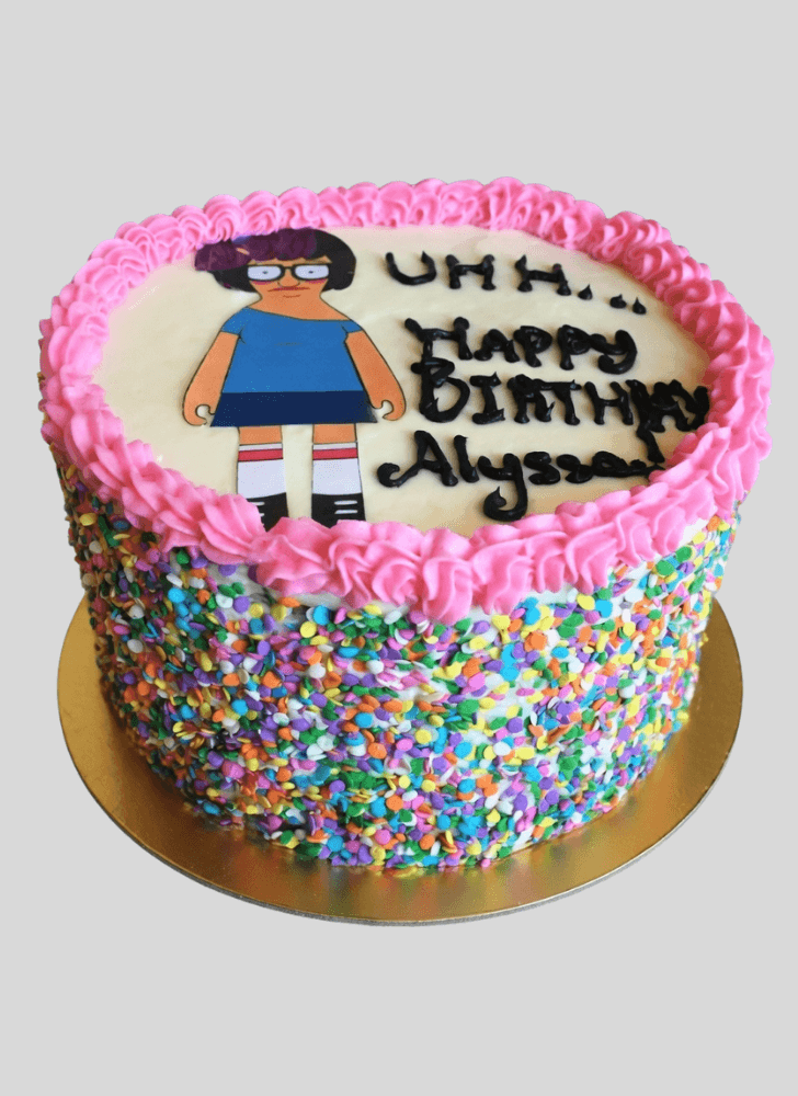 Charming Bob's Burgers Cake