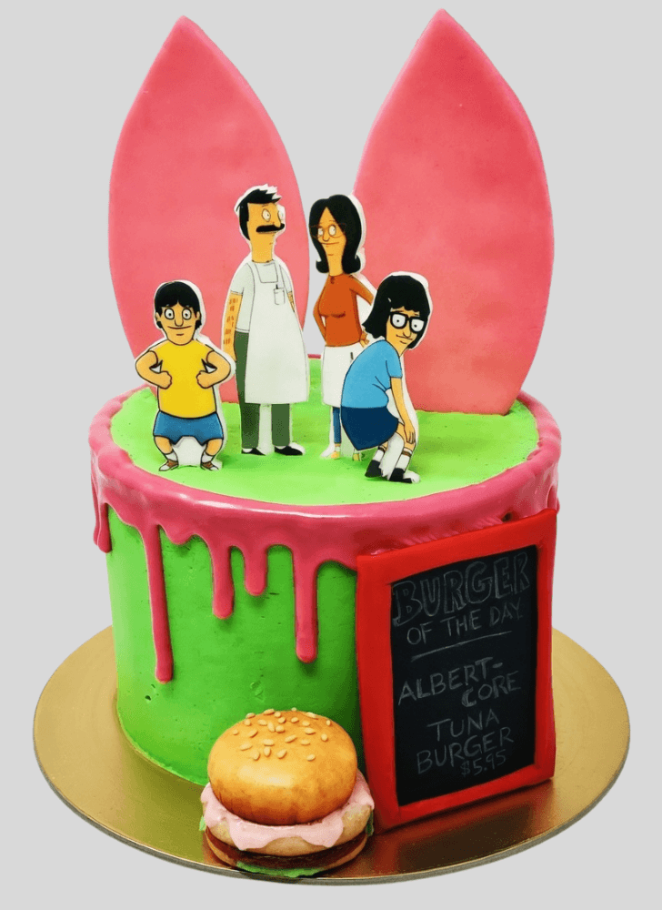 Classy Bob's Burgers Cake