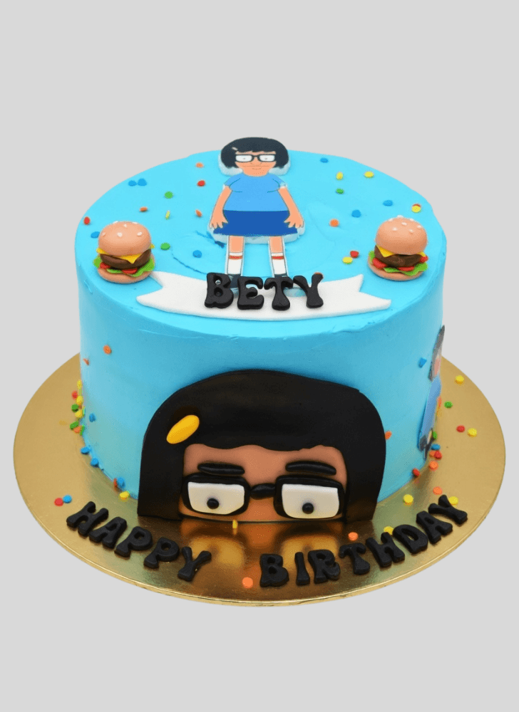 Delicate Bob's Burgers Cake