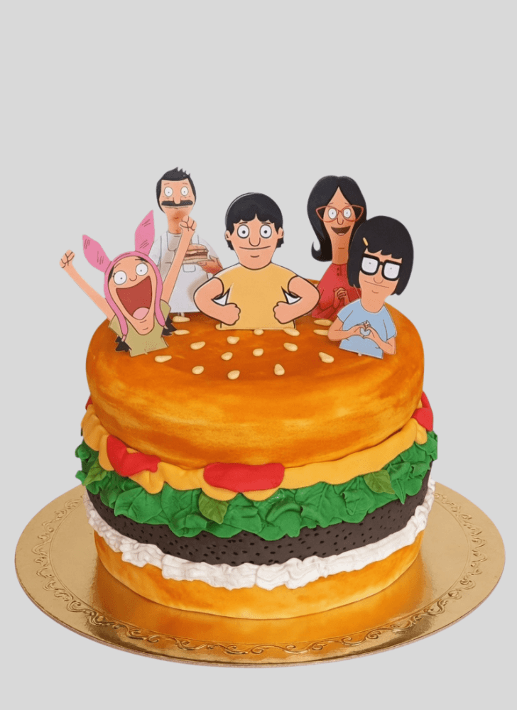 Divine Bob's Burgers Cake