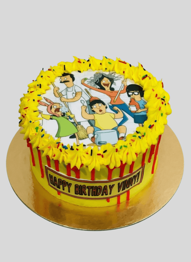 Excellent Bob's Burgers Cake