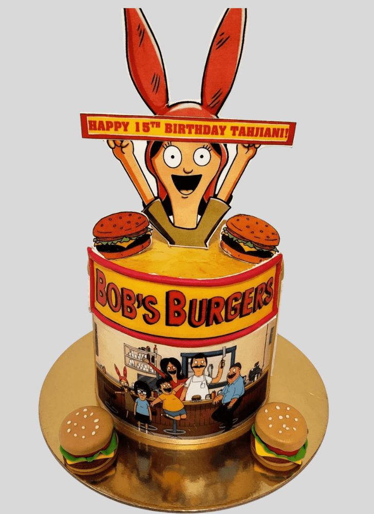 Fascinating Bob's Burgers Cake