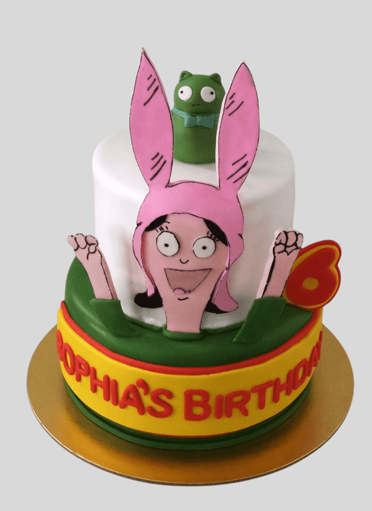 Gorgeous Bob's Burgers Cake