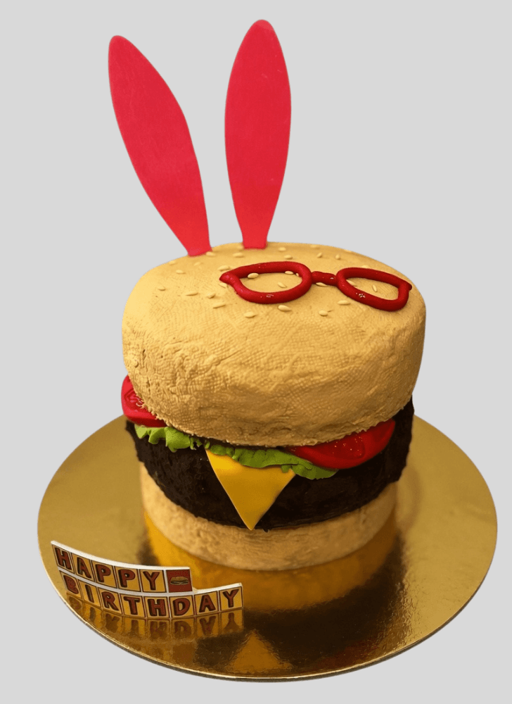 Graceful Bob's Burgers Cake