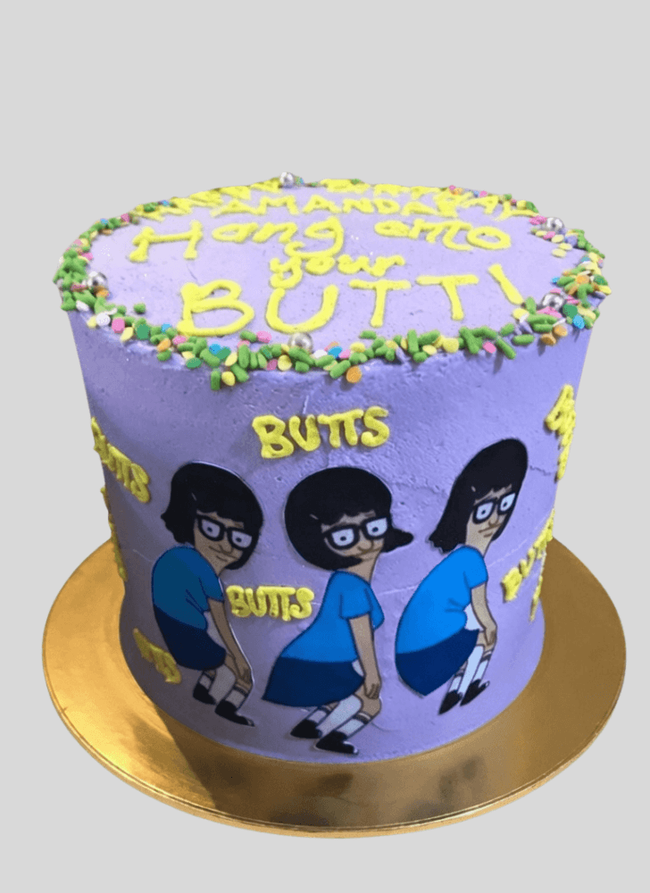Ideal Bob's Burgers Cake