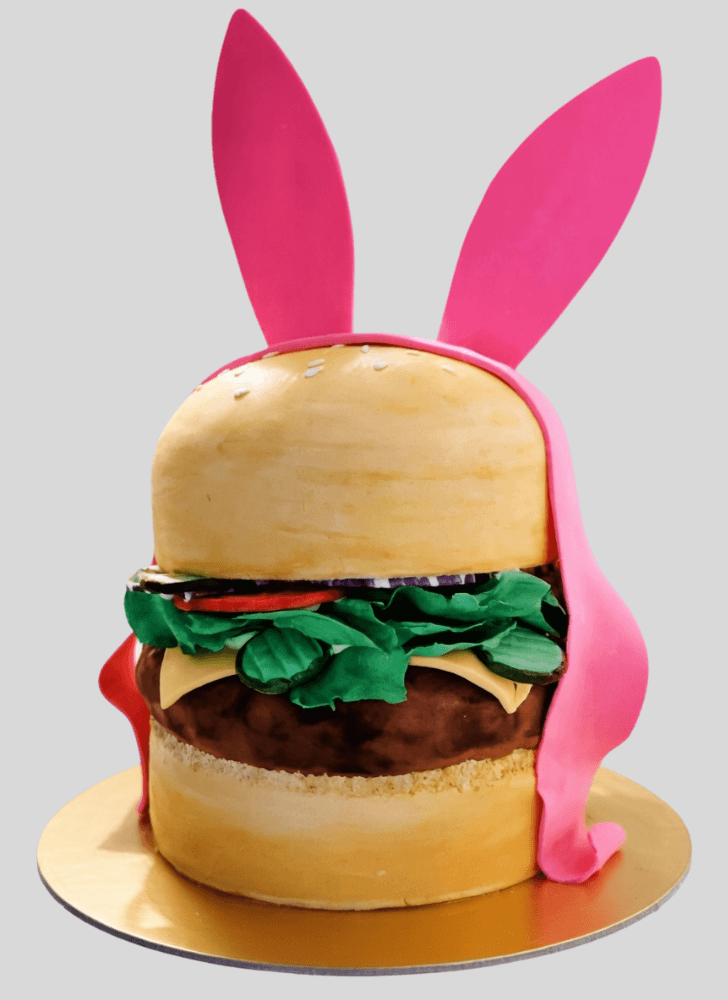 Inviting Bob's Burgers Cake