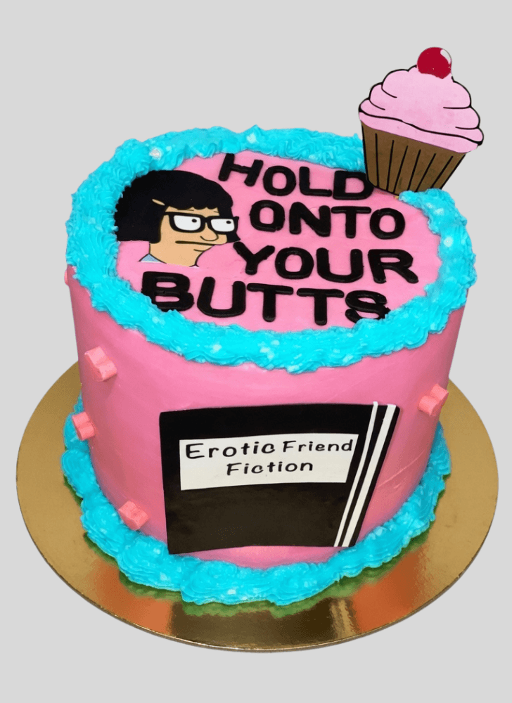Lovely Bob's Burgers Cake Design