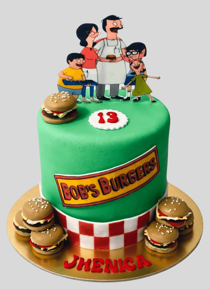Magnificent Bob's Burgers Cake