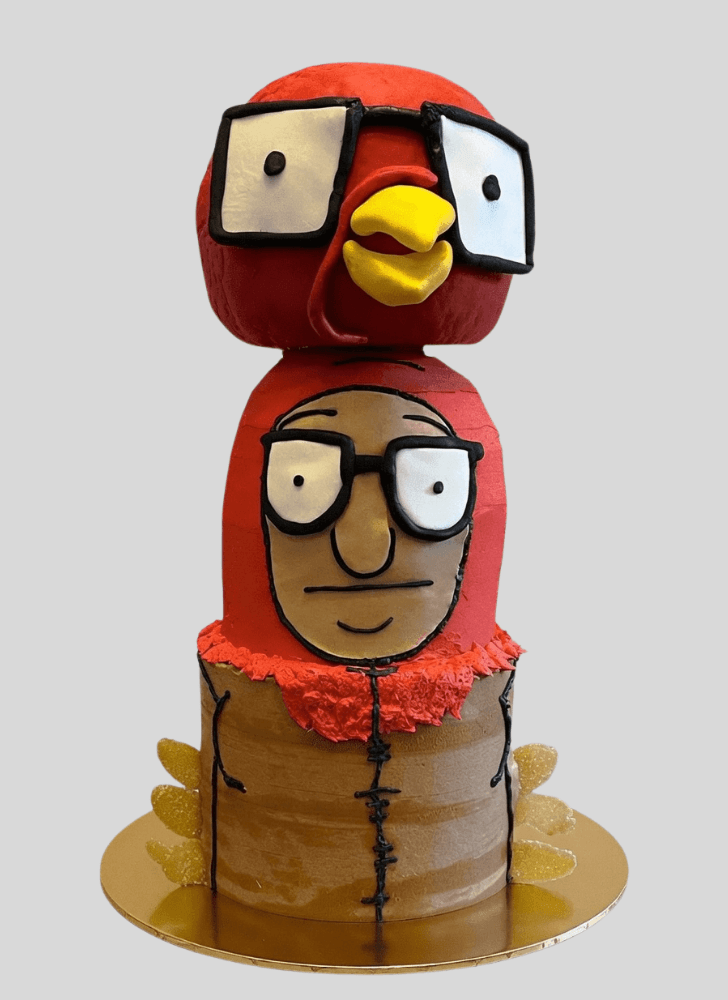 Nice Bob's Burgers Cake