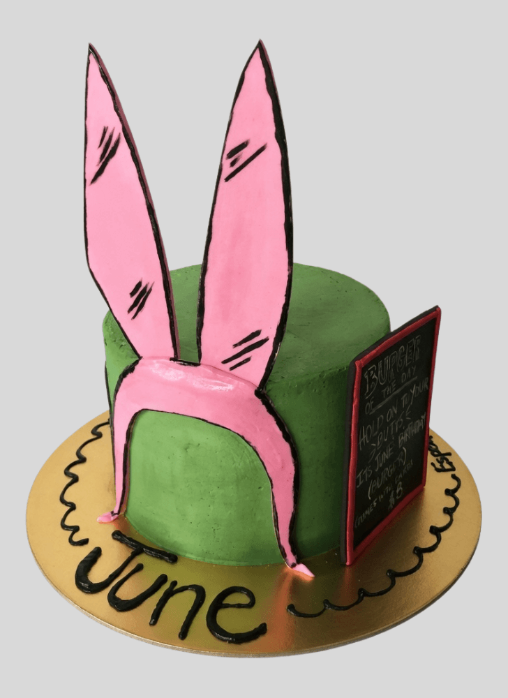 Resplendent Bob's Burgers Cake