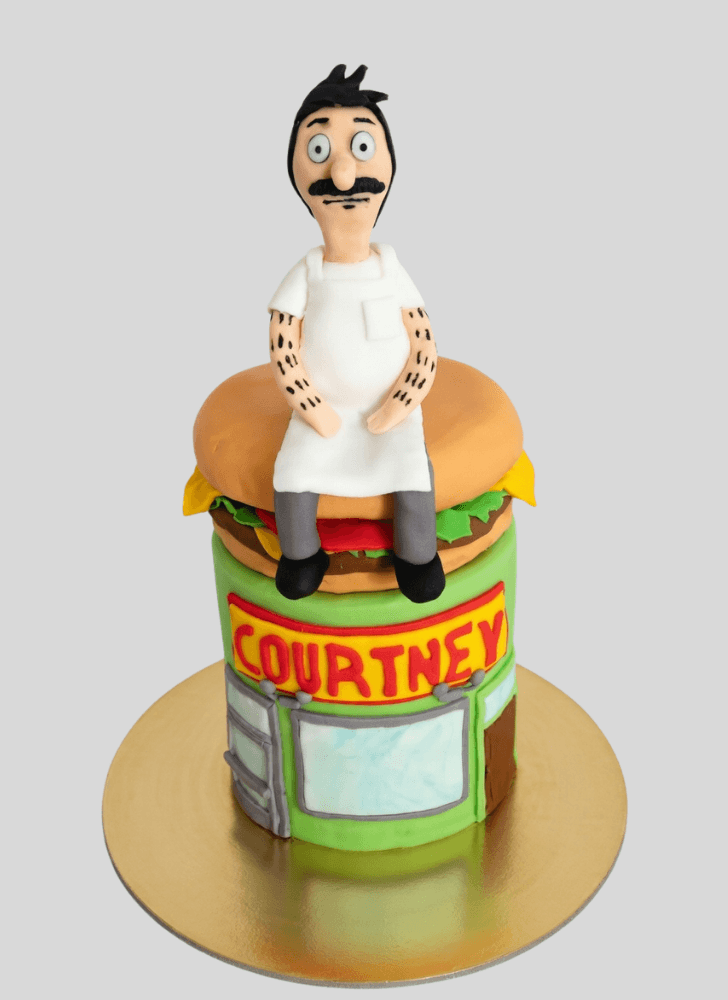 Slightly Bob's Burgers Cake