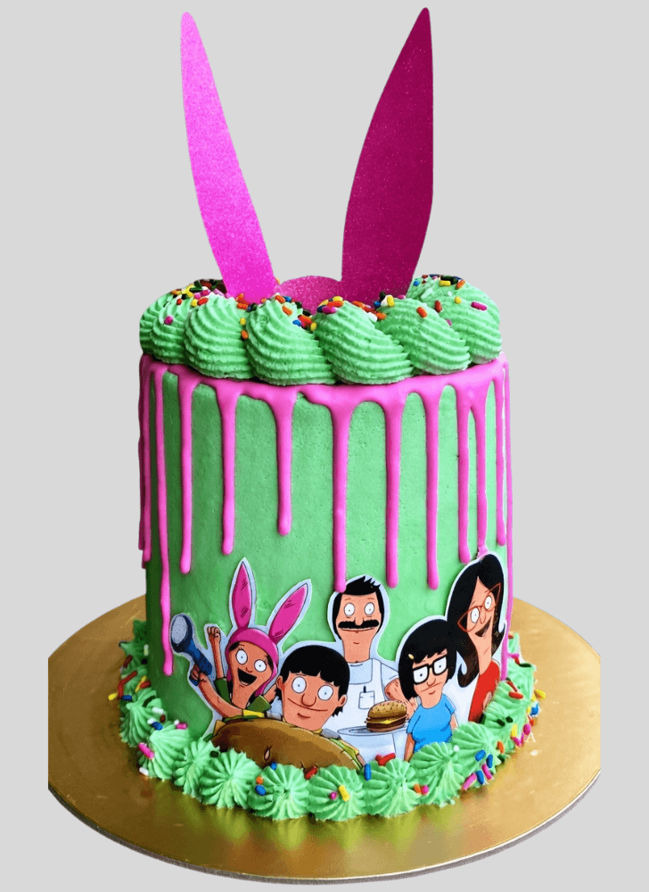 Stunning Bob's Burgers Cake