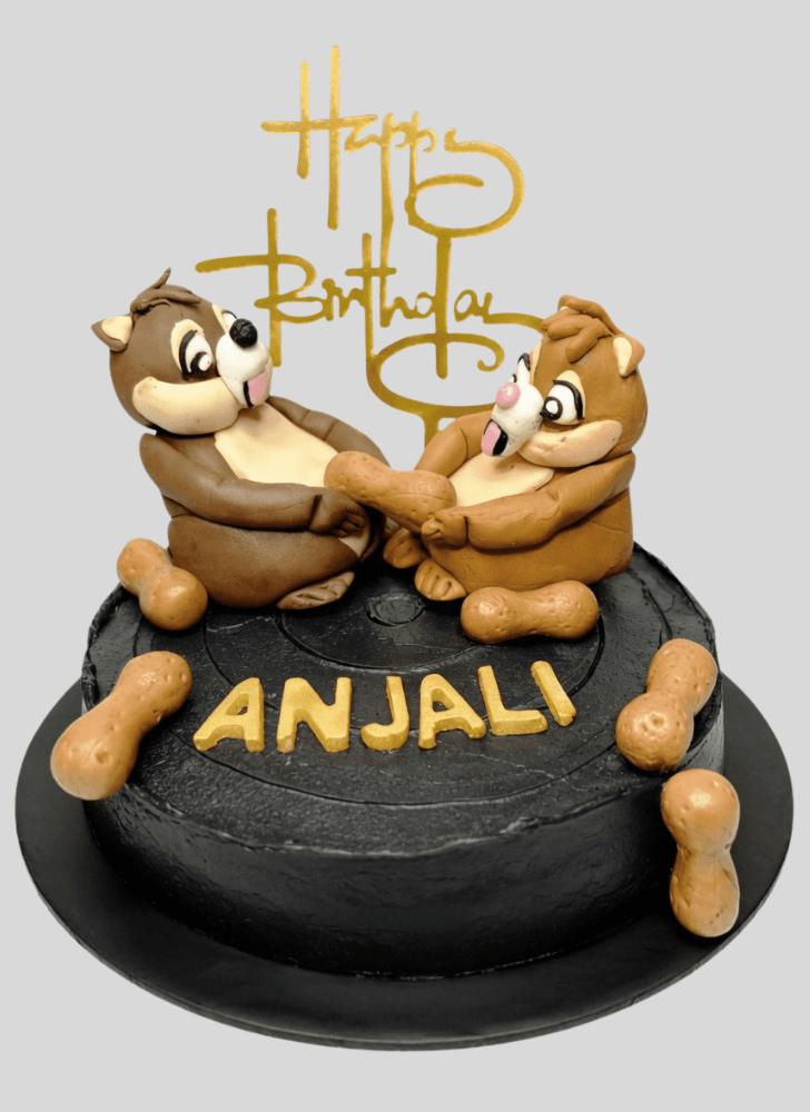 Admirable Chip and Dale Cake Design