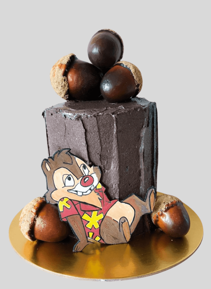 Alluring Chip and Dale Cake