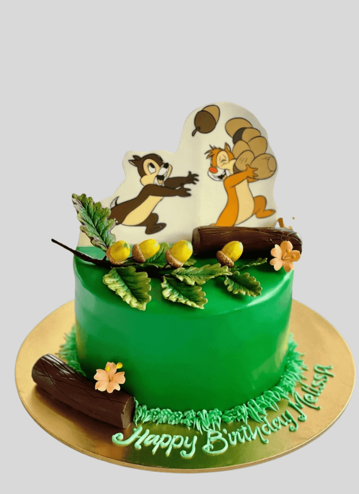 Beauteous Chip and Dale Cake
