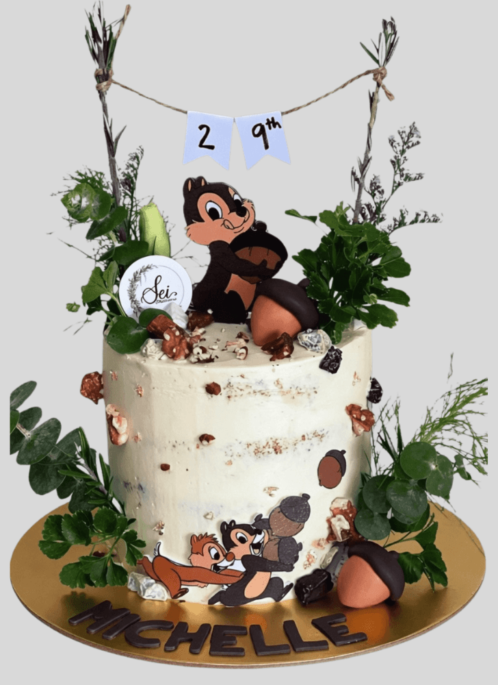 Bewitching Chip and Dale Cake