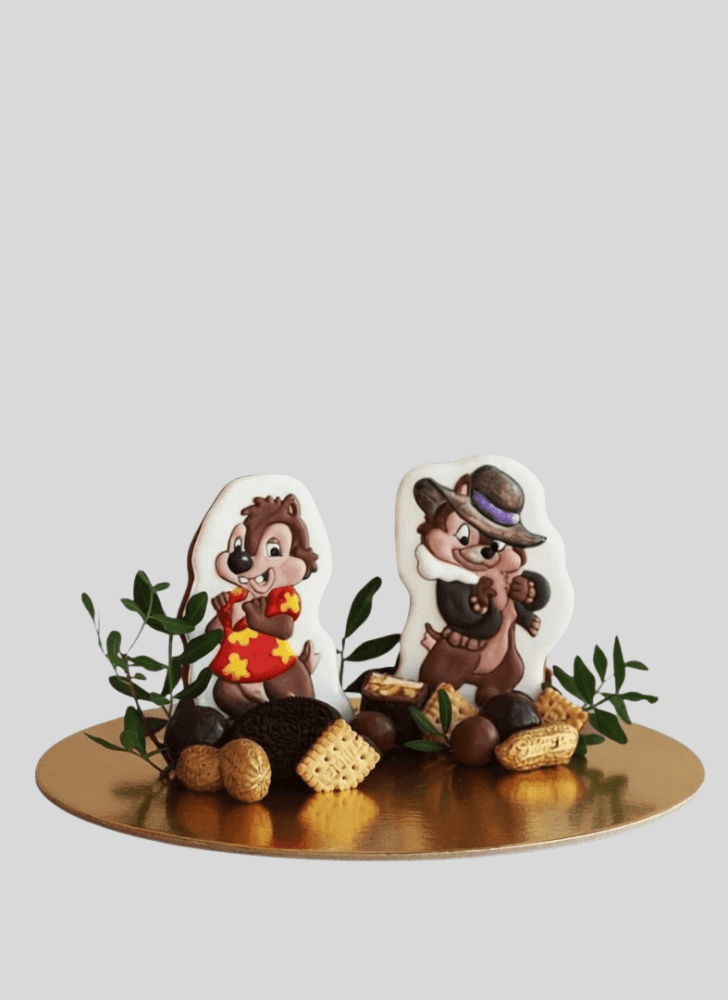 Classy Chip and Dale Cake