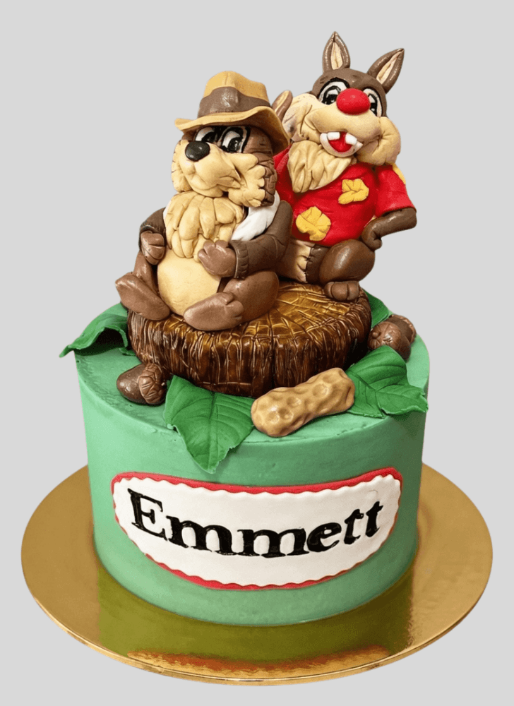 Comely Chip and Dale Cake
