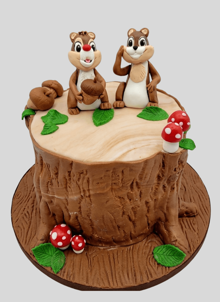 Excellent Chip and Dale Cake