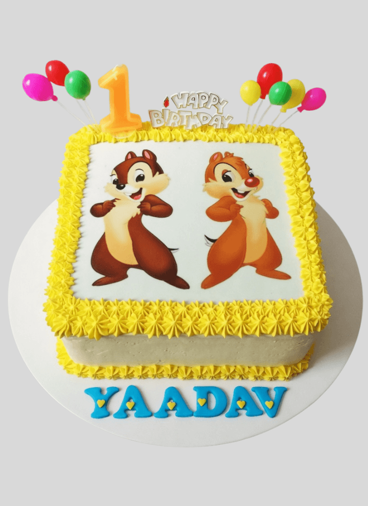 Exquisite Chip and Dale Cake