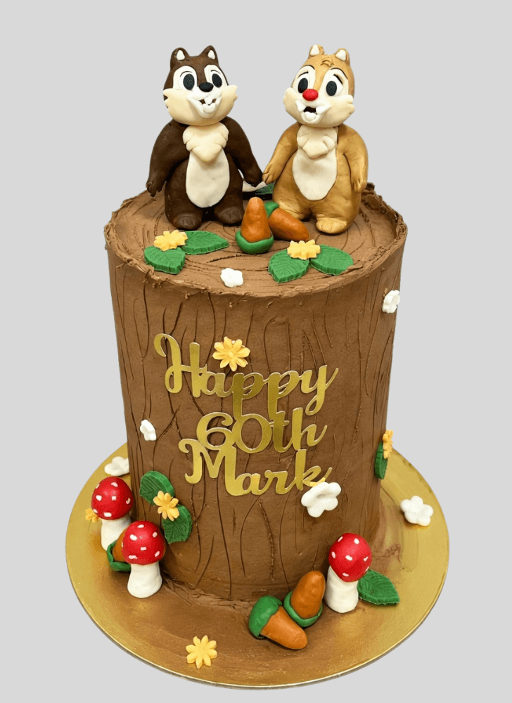 Good Looking Chip and Dale Cake