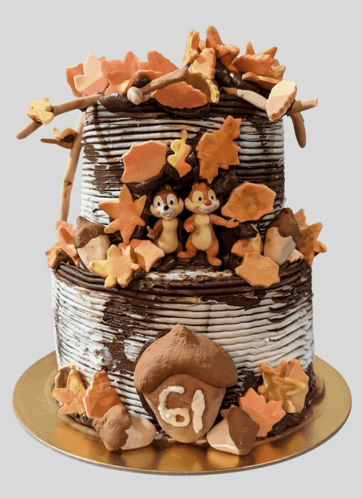 Handsome Chip and Dale Cake
