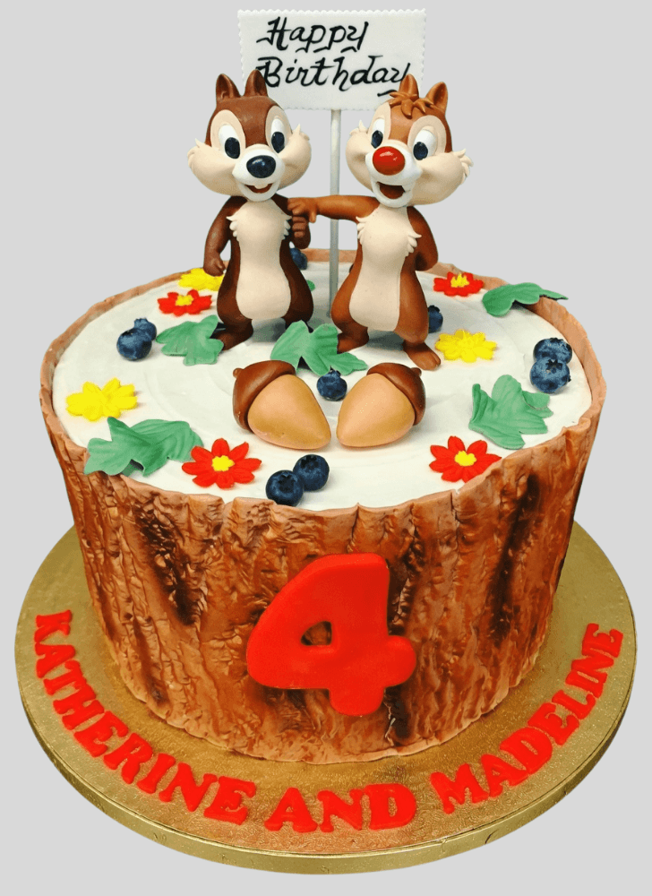 Magnetic Chip and Dale Cake