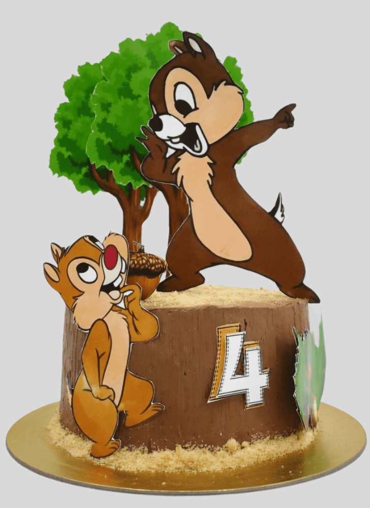 Magnificent Chip and Dale Cake
