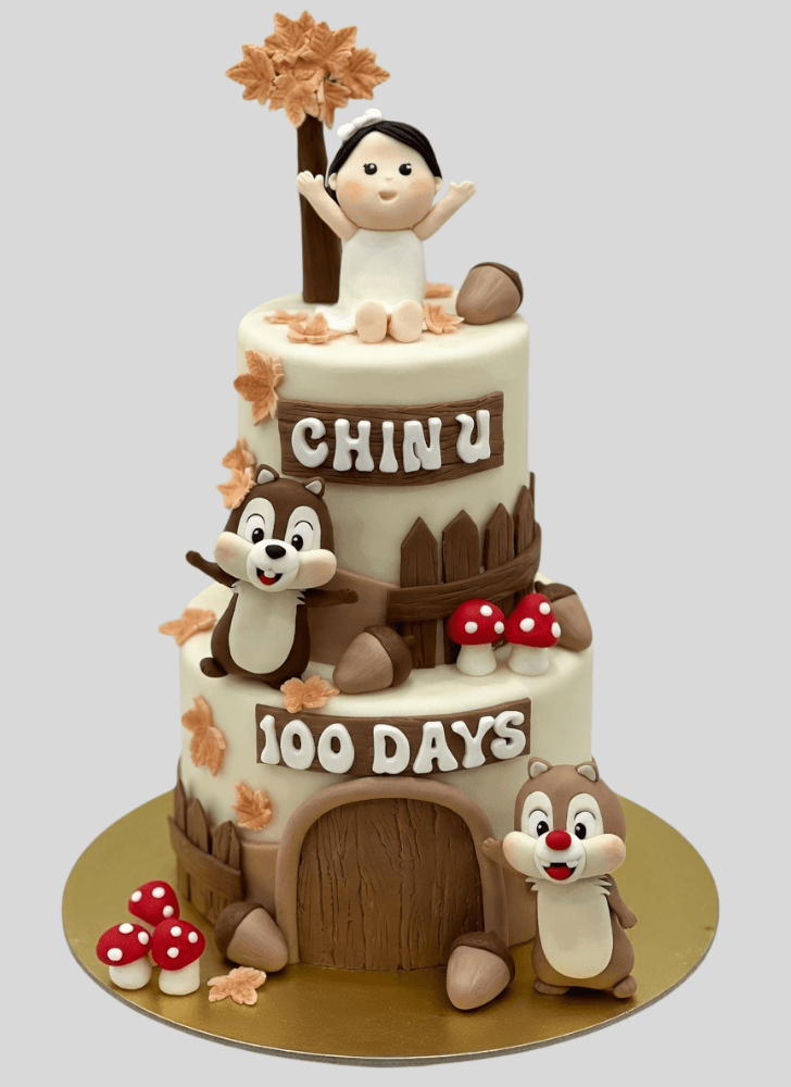 Marvelous Chip and Dale Cake