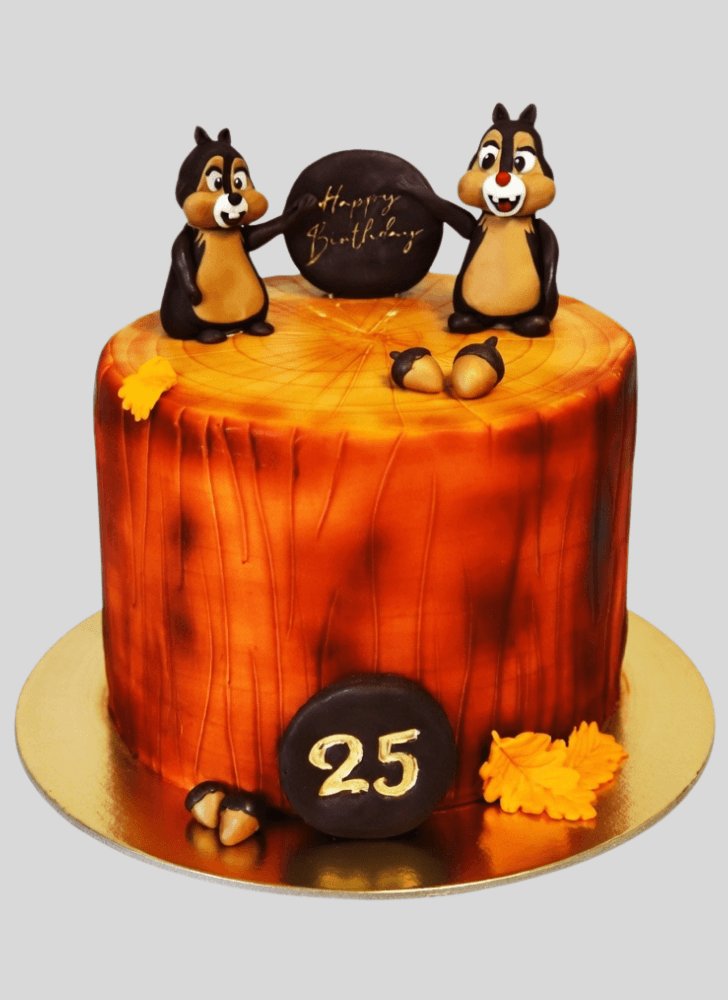 Mesmeric Chip and Dale Cake