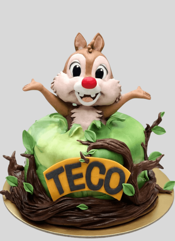 Slightly Chip and Dale Cake